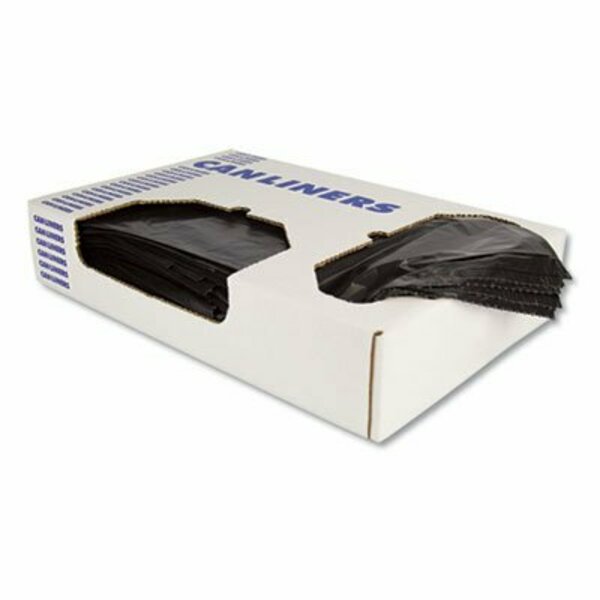 Unisan Heritage, LINEAR LOW-DENSITY CAN LINERS, 10 GAL, 0.55 MIL, 24 X 23, BLACK, 500PK H4823HK